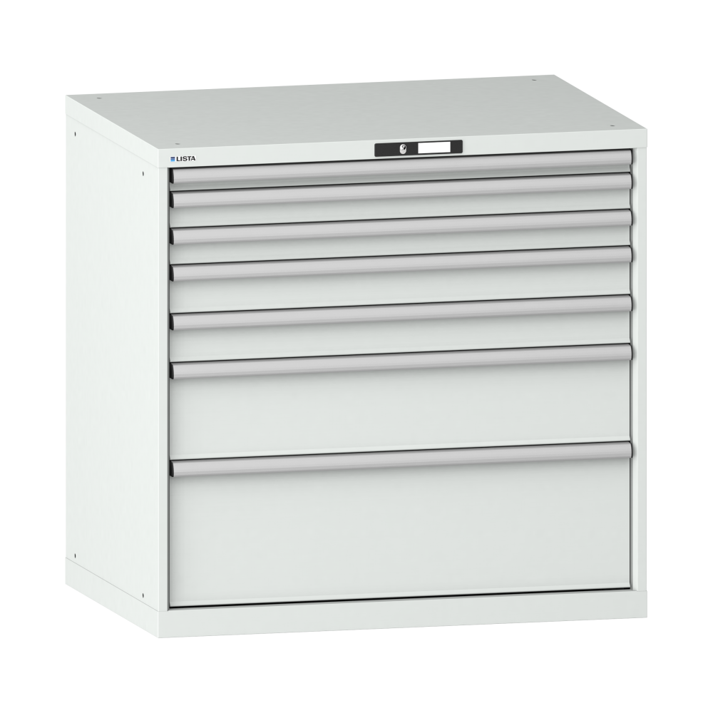 LÅDSKÅP 5436E 1000, 7 LÅDOR R7035