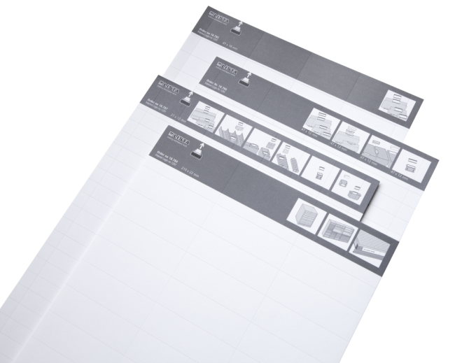 Lista Script labels, 62x21.8mm
