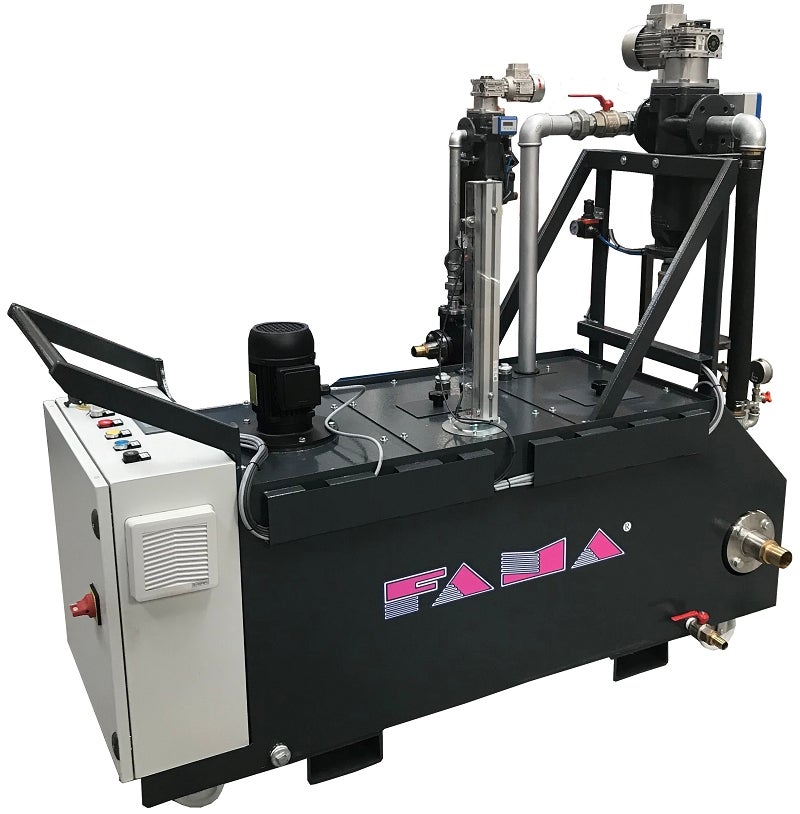 Filtration system with self-cleaning cartridge filter